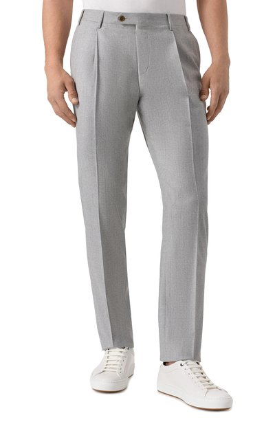 Шерстяные брюки CORNELIANI, арт. 265B03-2618581, фото 3