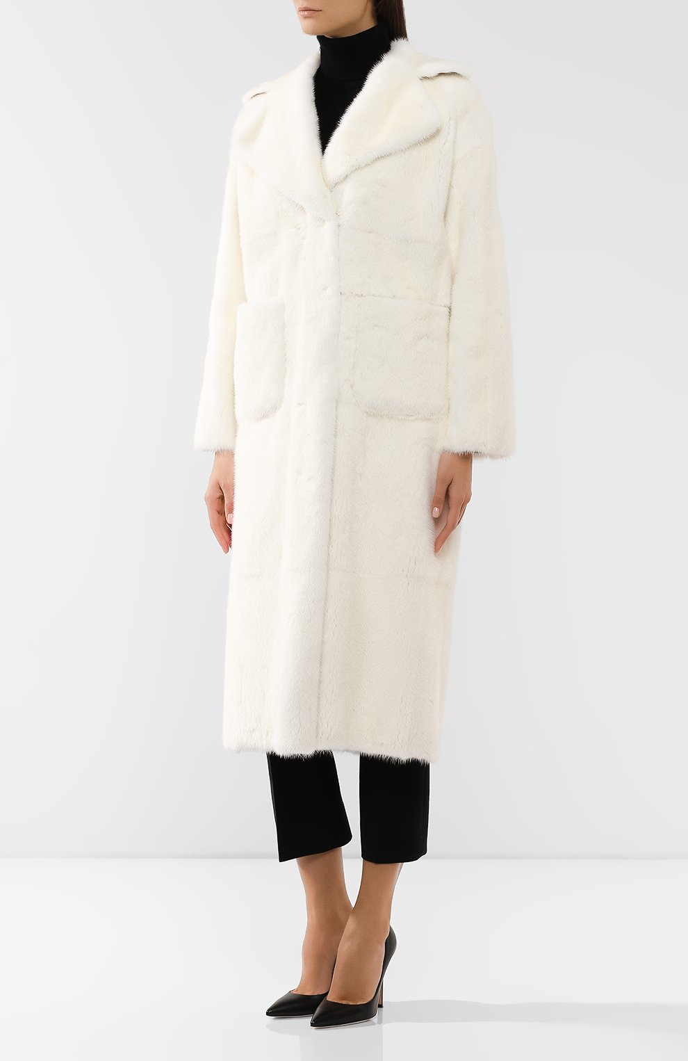 Шуба из меха норки VALENTINO, арт. SF3FA5851CF, фото 3