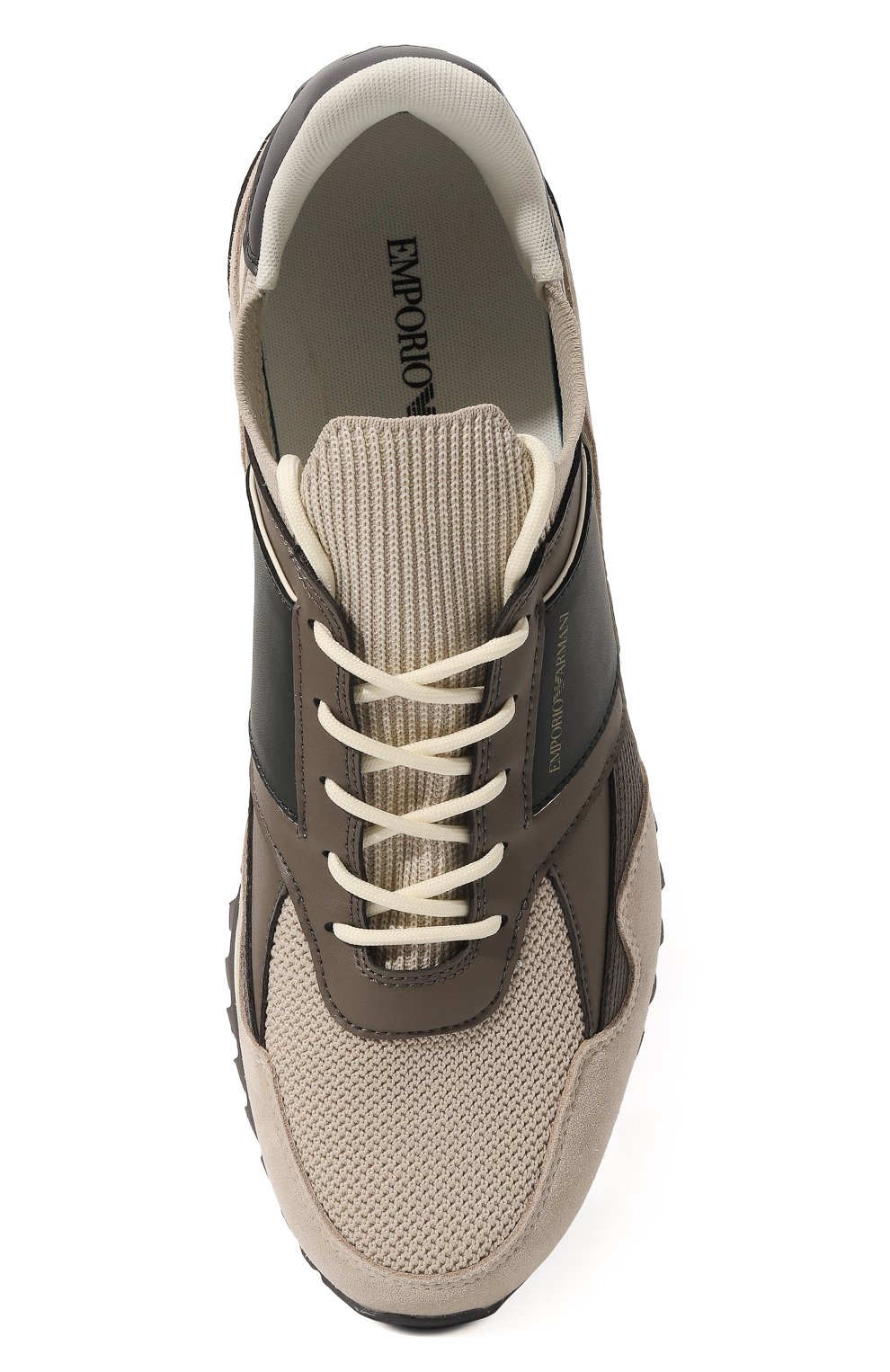 Комбинированные кроссовки EMPORIO ARMANI, арт. X4X616/XN632, фото 6
