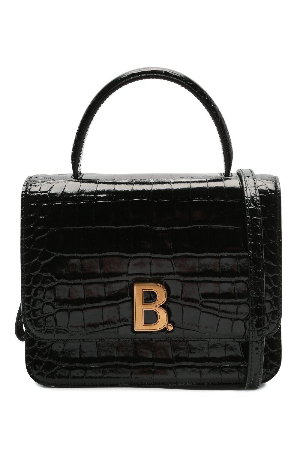Сумка b. BALENCIAGA черного цвета по цене 127500 руб., арт. 644205/1LR7M, фото 6 Сумка b. BALENCIAGA, арт. 644205/1LR7M, фото 6