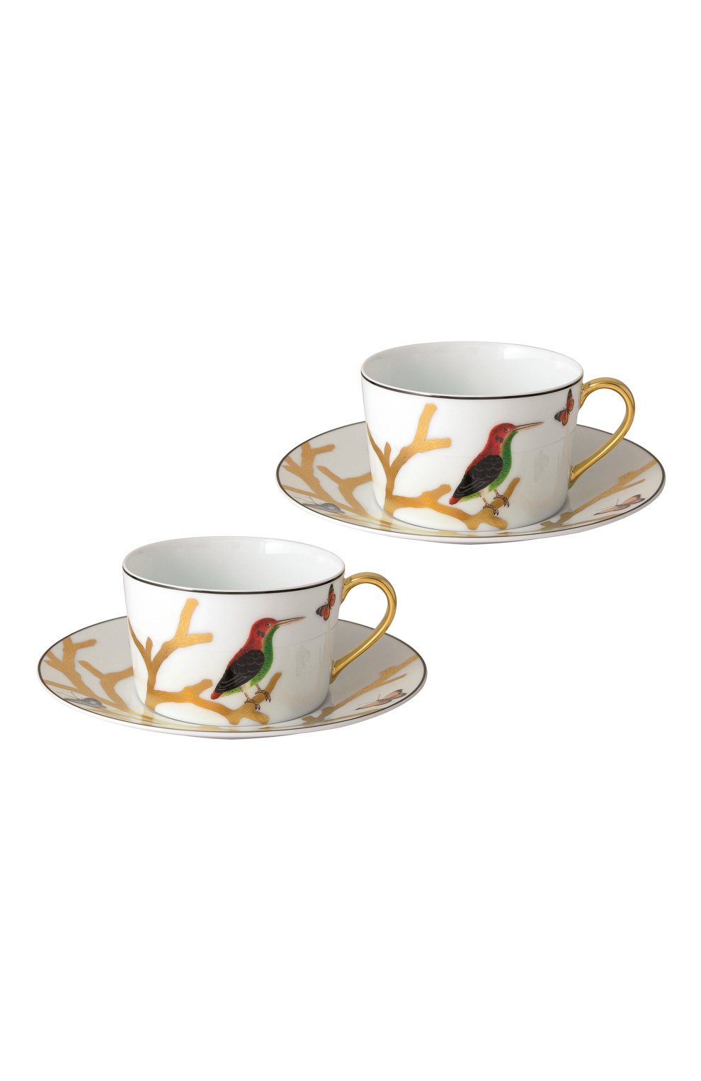 Набор из двух чашек для завтрака с блюдцами aux oiseaux  BERNARDAUD, арт. 2488/83-2, фото 1