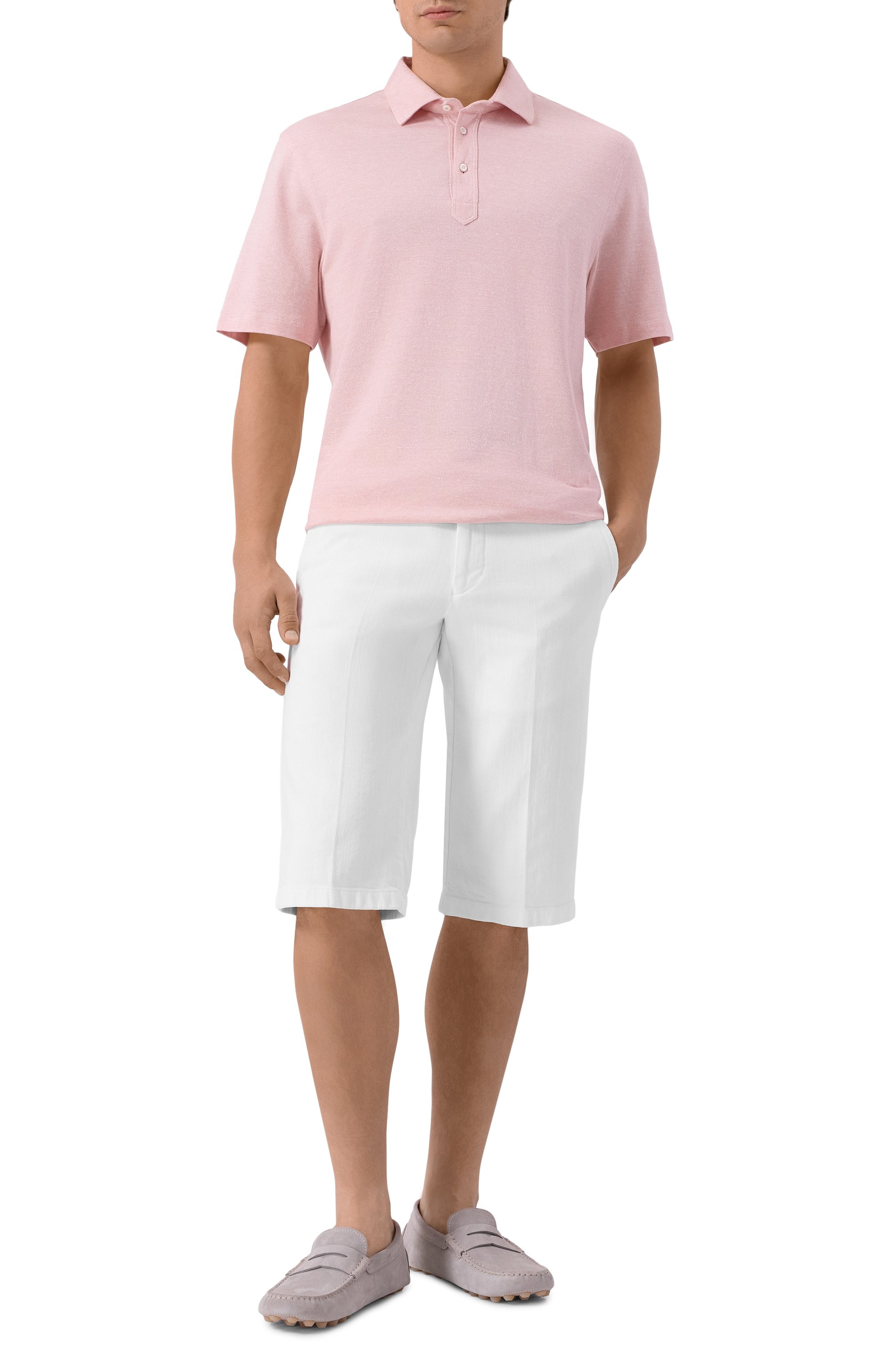 Хлопковые шорты KITON, арт. UFBLACK0602F14, фото 2