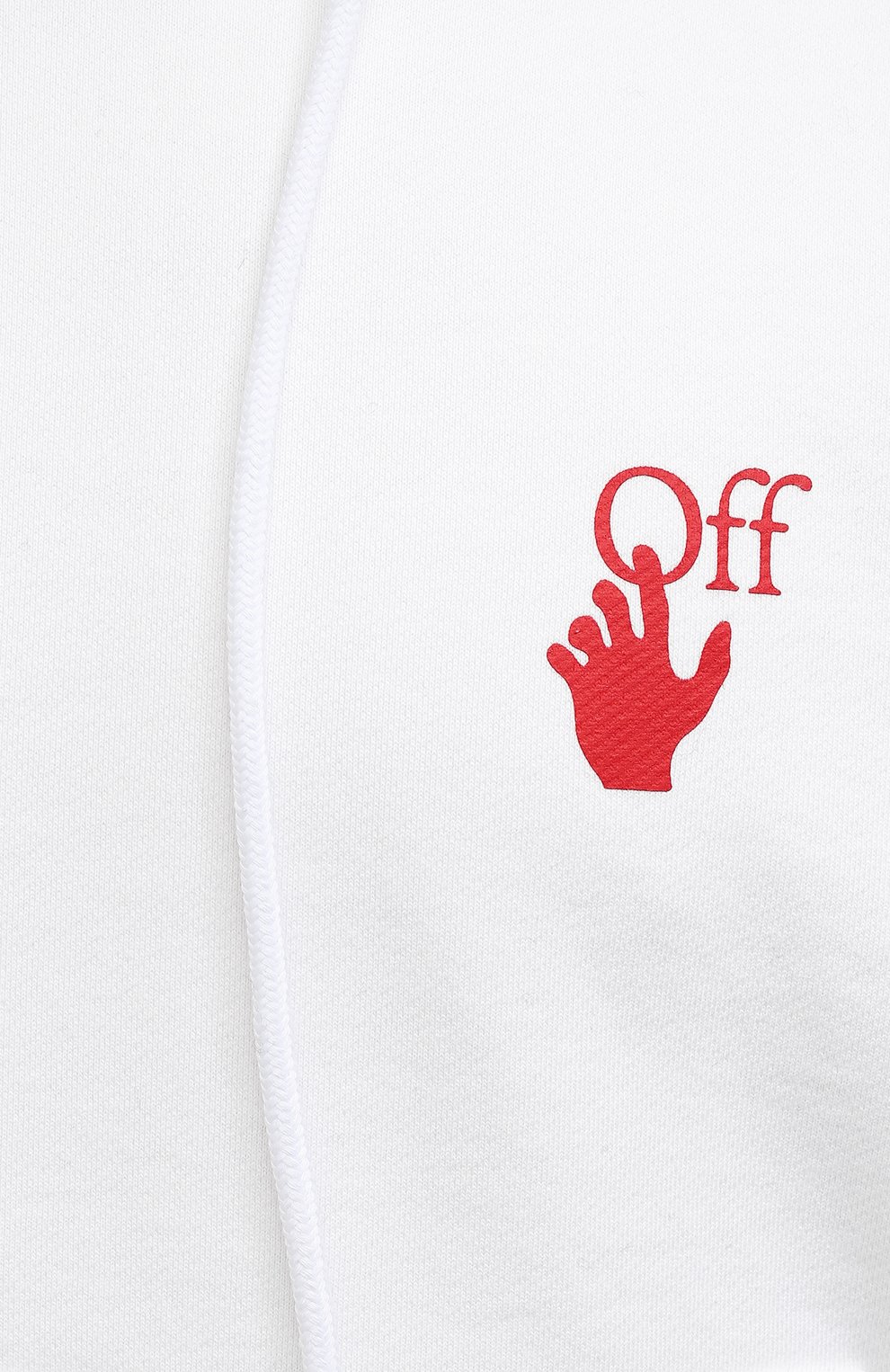 Хлопковое худи OFF-WHITE, арт. 0MBB037F21FLE008, фото 5