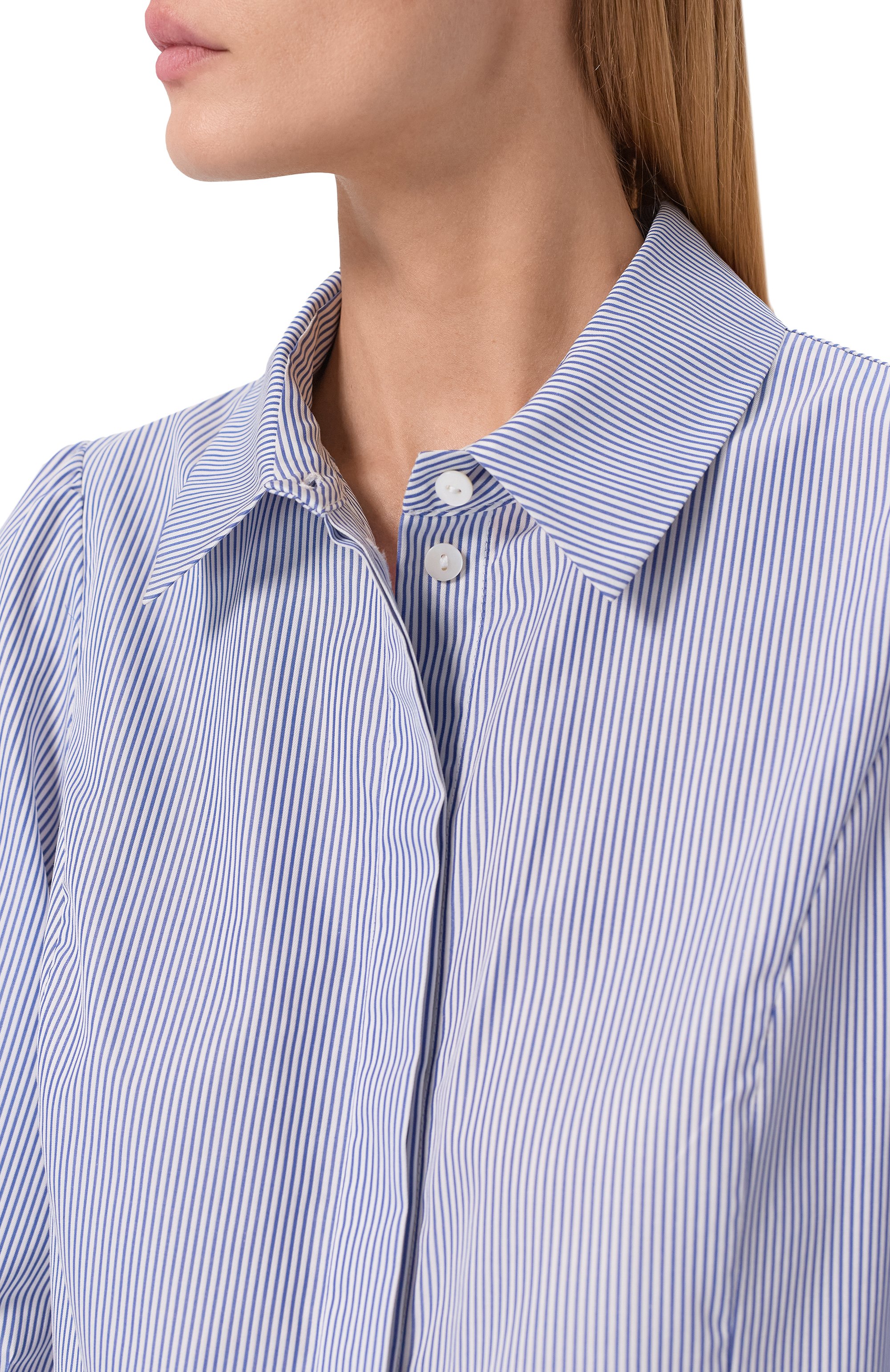 Хлопковая рубашка FREEAGE, арт. WS26.BL028S.1010.1049, фото 5