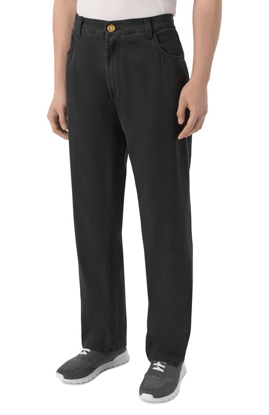 Джинсы Stefano Ricci MFT61B1010/T286BK Чёрный  MFT61B1010/T286BK Фото 3