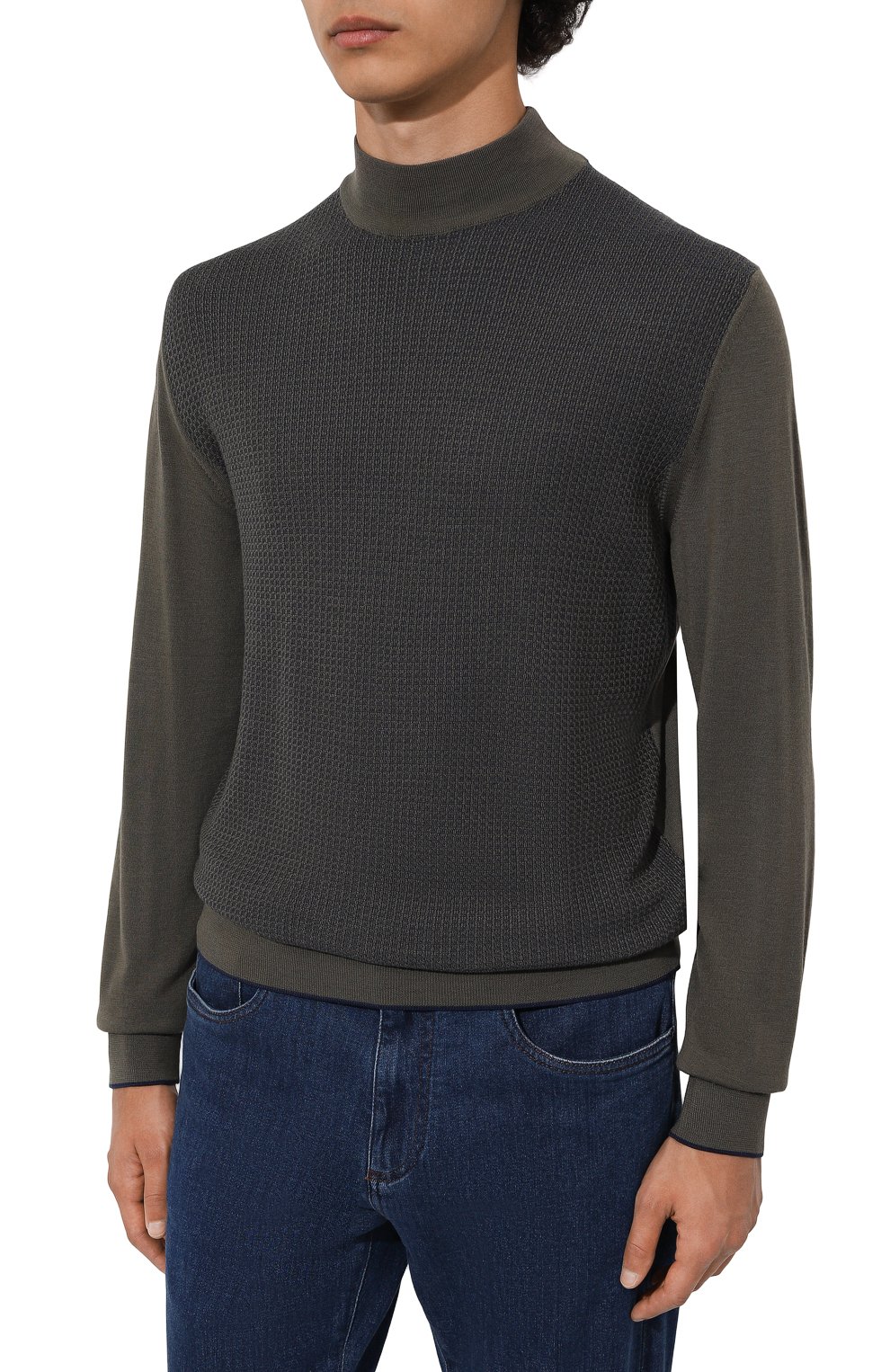 Водолазка из шерсти и шелка STEFANO RICCI, арт. KE06007AM1/E24303, фото 3