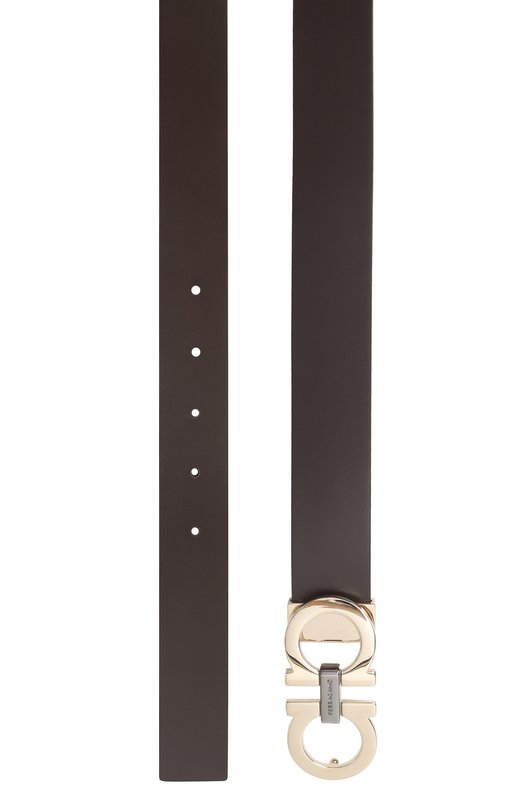 Двусторонний ремень Ferragamo 670391/785965 Коричневый  670391/785965 Фото 3