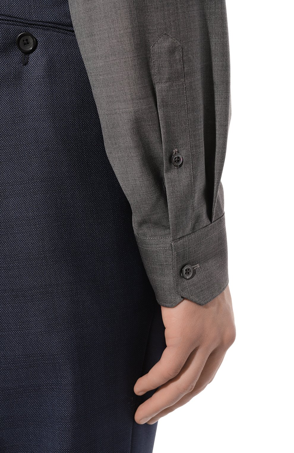 Шерстяная сорочка CORNELIANI, арт. 92P010-3811280, фото 6