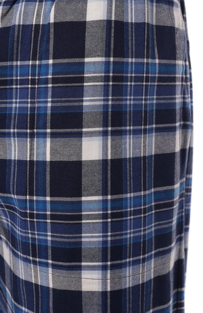 Хлопковые домашние брюки ROBERTO RICETTI синего цвета по цене 15450 руб., арт. PATASCA/B3108, фото 5 Хлопковые домашние брюки ROBERTO RICETTI, арт. PATASCA/B3108, фото 5