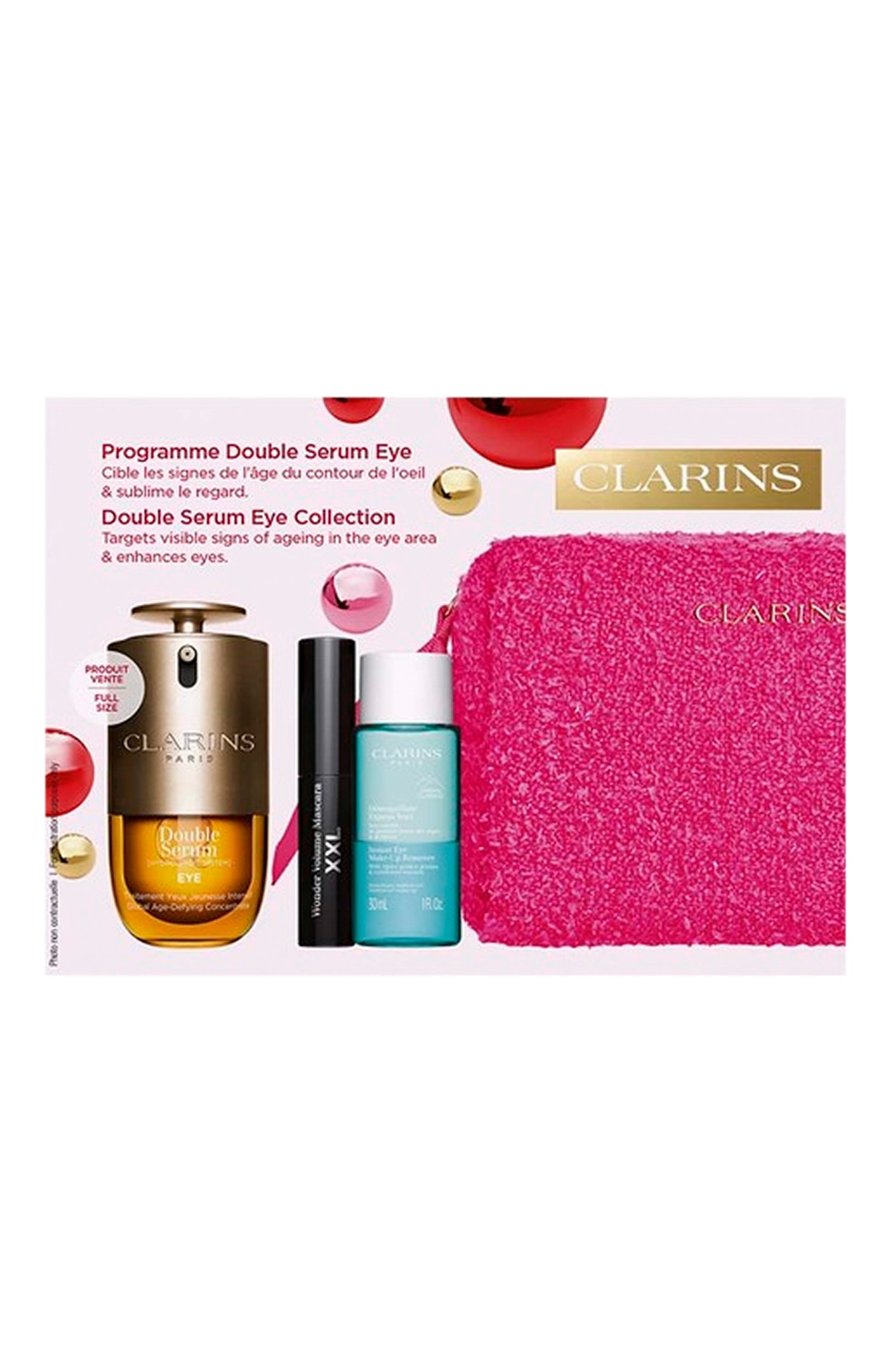 Набор double serum eye (20+30+3ml) CLARINS бесцветного цвета по цене 8900 руб., арт. 80129831, фото 4 Набор double serum eye (20+30+3ml) CLARINS, арт. 80129831, фото 4