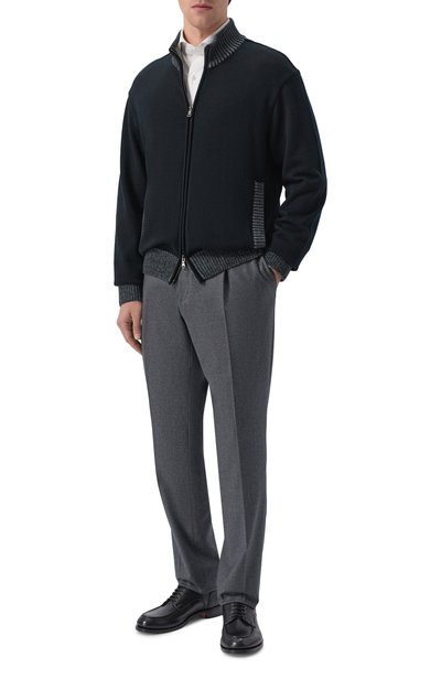 Мужские шерстяные брюки CORNELIANI, арт. 285B03/2A18581
