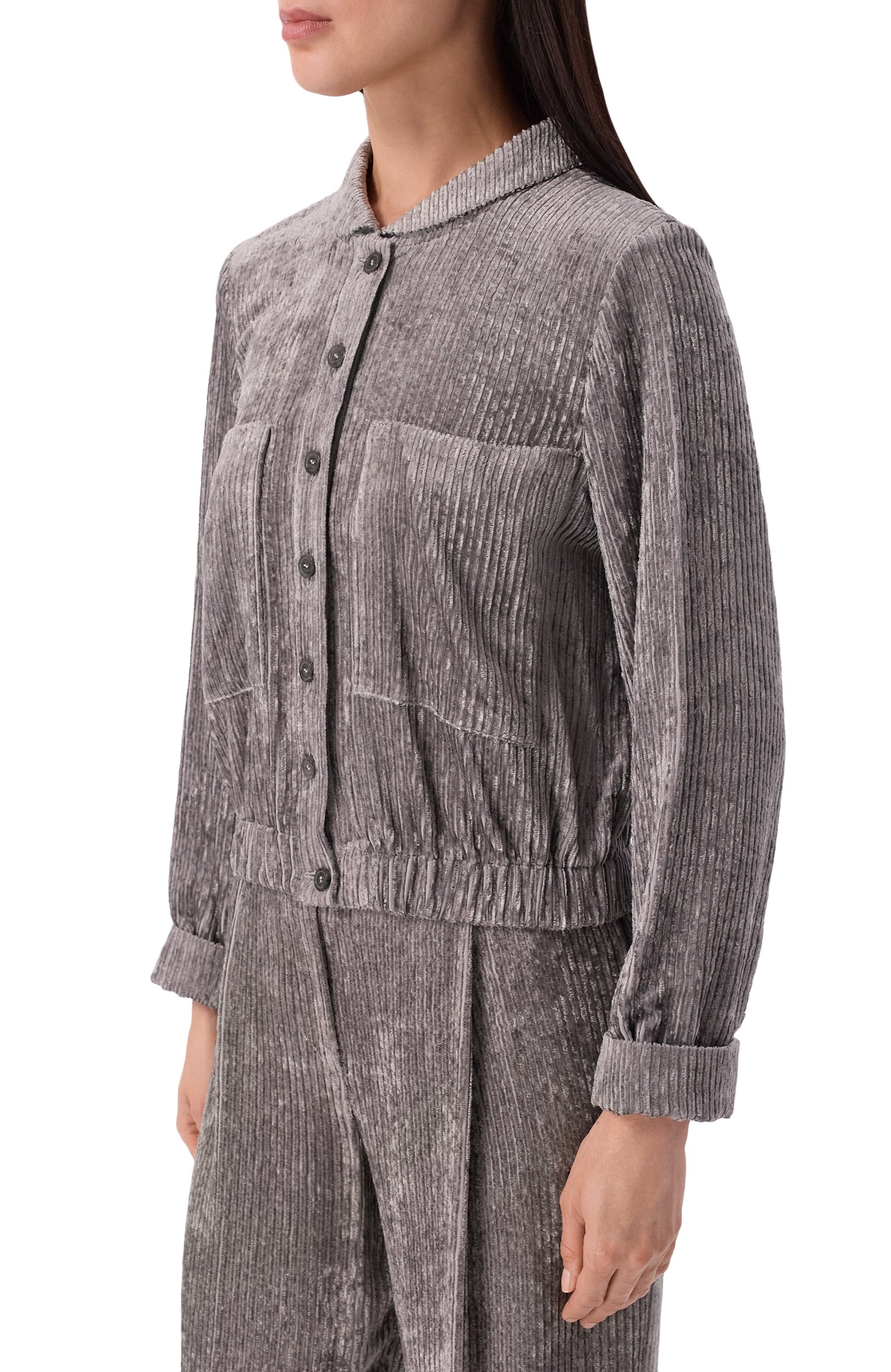 Вельветовый бомбер EMPORIO ARMANI, арт. EW004840/TE21438, фото 3