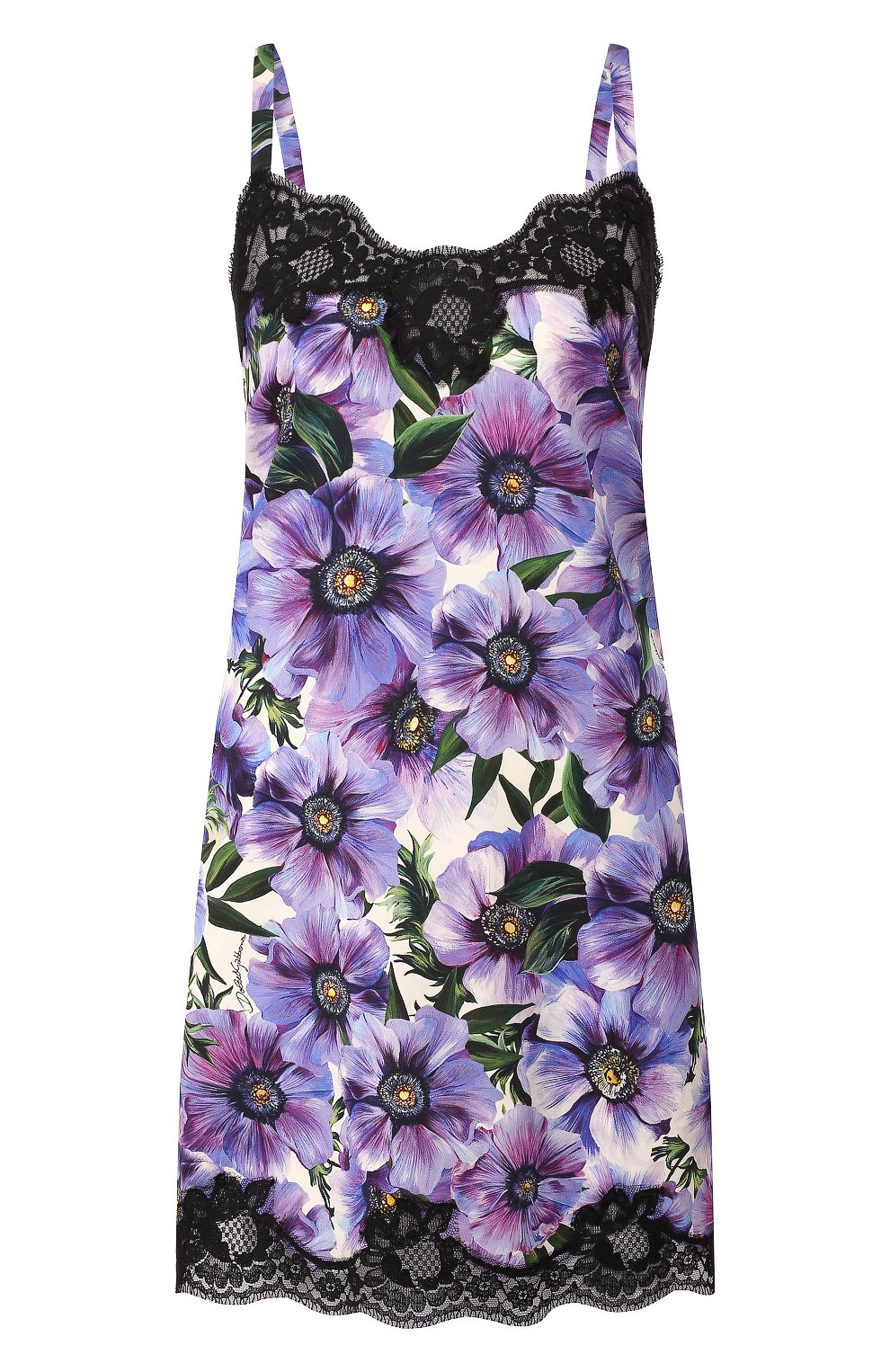 Сорочка из смеси шелка и хлопка DOLCE & GABBANA, арт. 06A00T/FSAZ0, фото 1