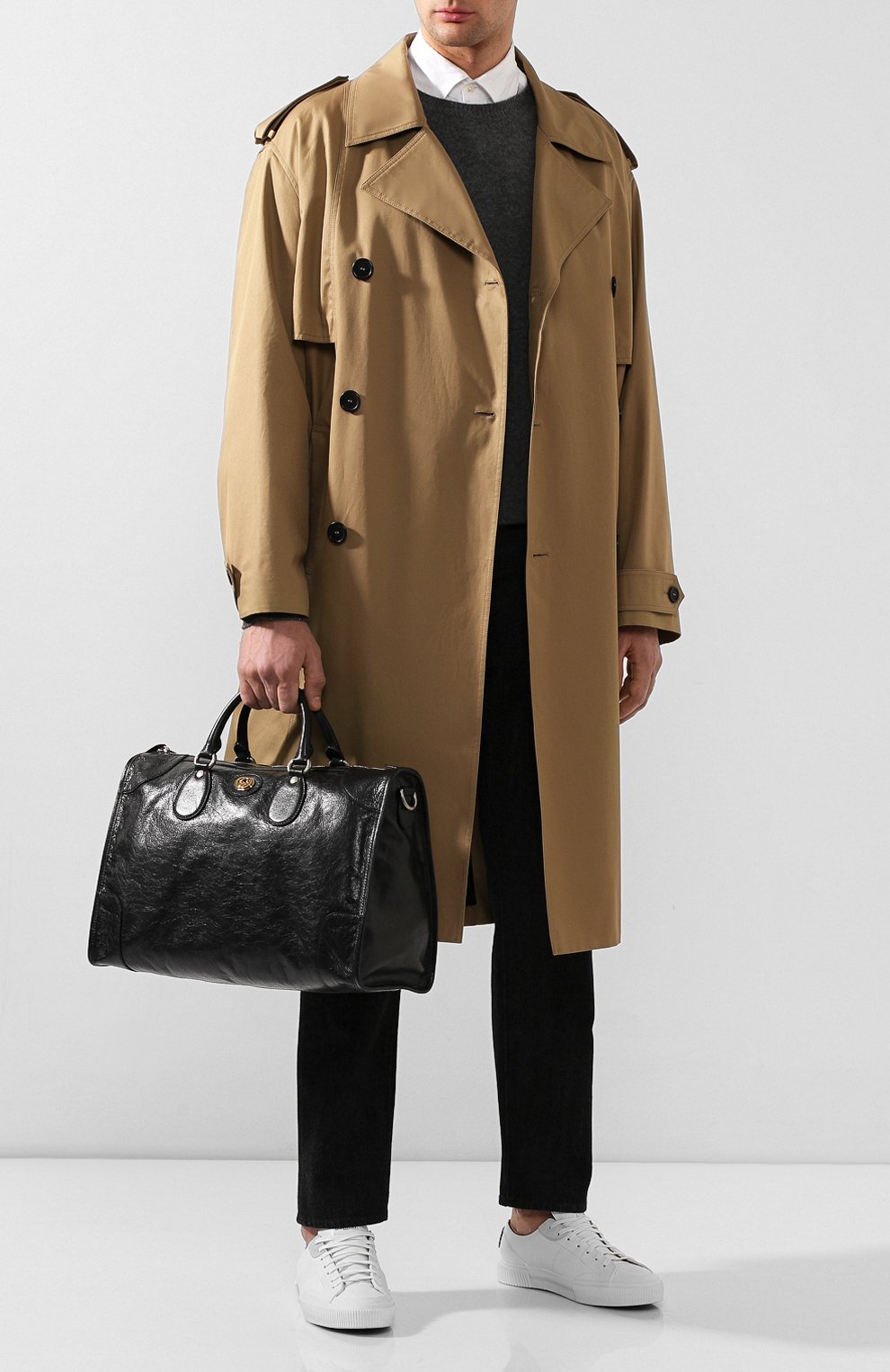 Кожаная дорожная сумка morpheus GUCCI, арт. 575820/1GZAX, фото 2