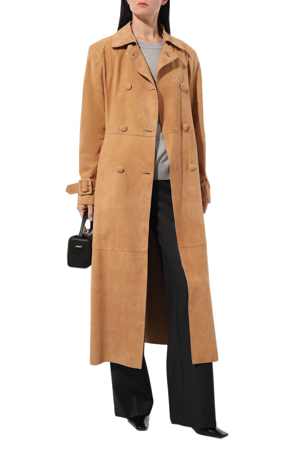 Замшевый плащ GIULIA GURMAN, арт. GG232025LT8, фото 2