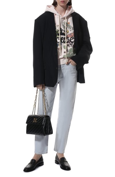 Хлопковое худи herbarium LOEWE розового цвета по цене 96000 руб., арт. S800Y25X03, фото 2 Хлопковое худи herbarium LOEWE, арт. S800Y25X03, фото 2