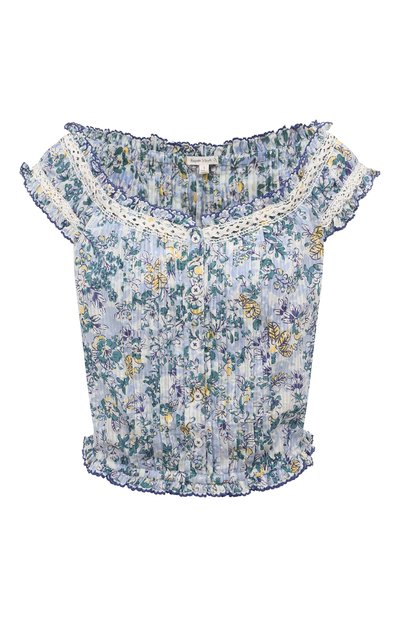 Женский хлопковый топ POUPETTE ST BARTH, арт. WA4H24D0SYU