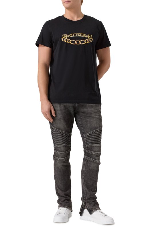 Джинсы Balmain FH1MG115/DF82 Серый  FH1MG115/DF82 Фото 2