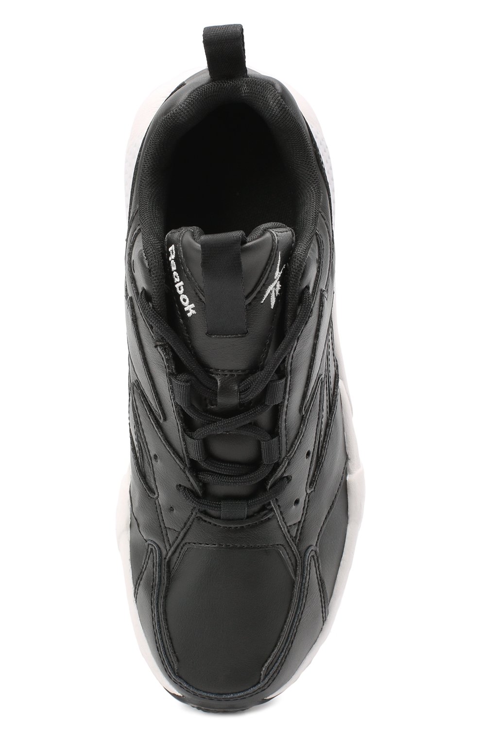 Комбинированные кроссовки aztrek double mix REEBOK черного цвета по цене 7280 руб., арт. EH2337, фото 5 Комбинированные кроссовки aztrek double mix REEBOK, арт. EH2337, фото 5