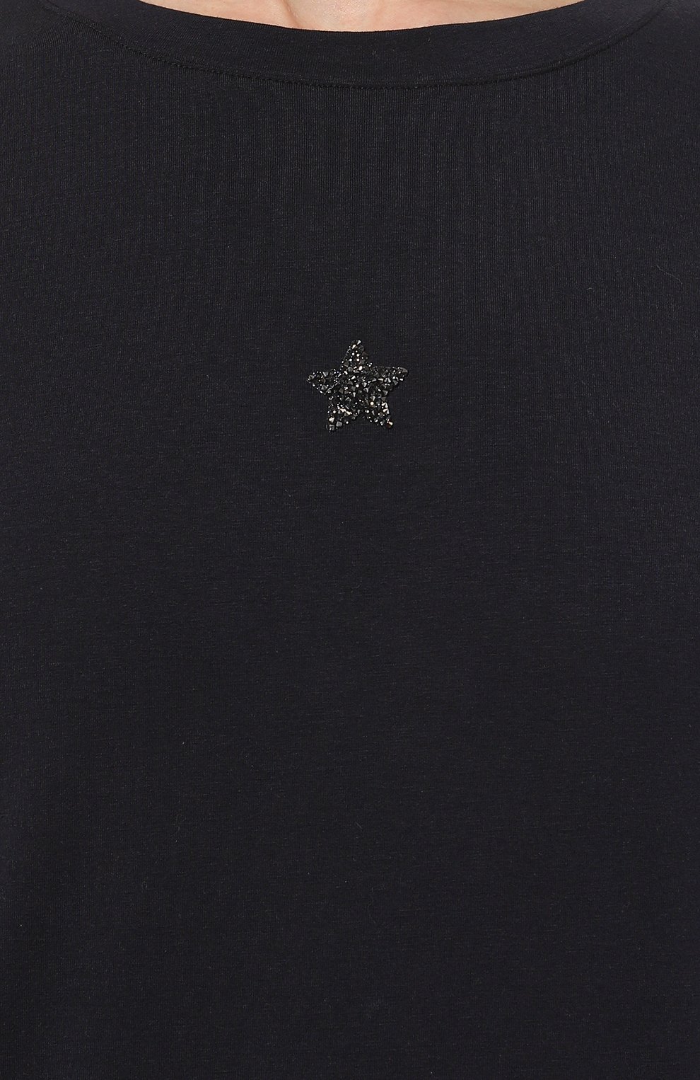 Хлопковая футболка LORENA ANTONIAZZI, арт. TS24AP/9999, фото 5