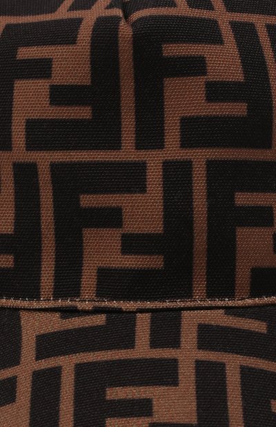 Бейсболка FENDI коричневого цвета по цене 24650 руб., арт. JUP004/AAPV, фото 3 Бейсболка FENDI, арт. JUP004/AAPV, фото 3