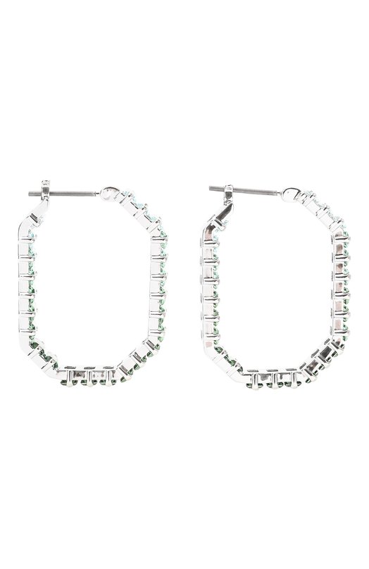 Серьги Matrix Swarovski 5705787 Зелёный  5705787 Фото 4