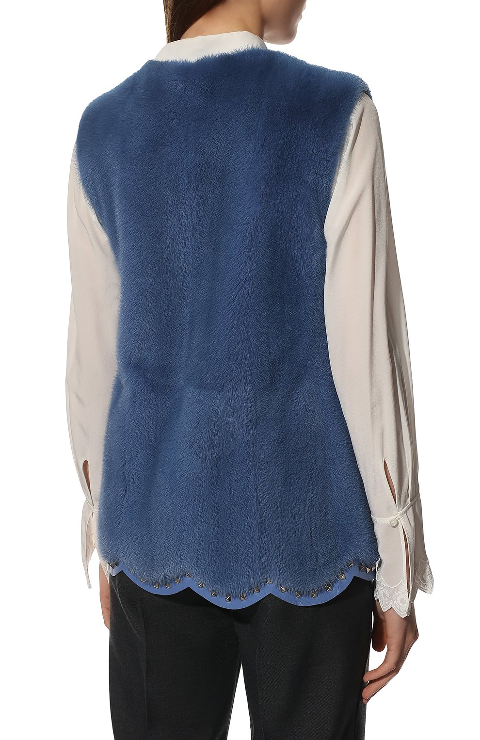 Жилет из меха норки VALENTINO, арт. UF3FCA101DF, фото 4