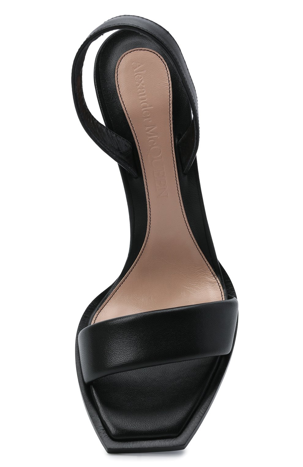 Кожаные босоножки ALEXANDER MCQUEEN, арт. 651808/WHS4I, фото 5