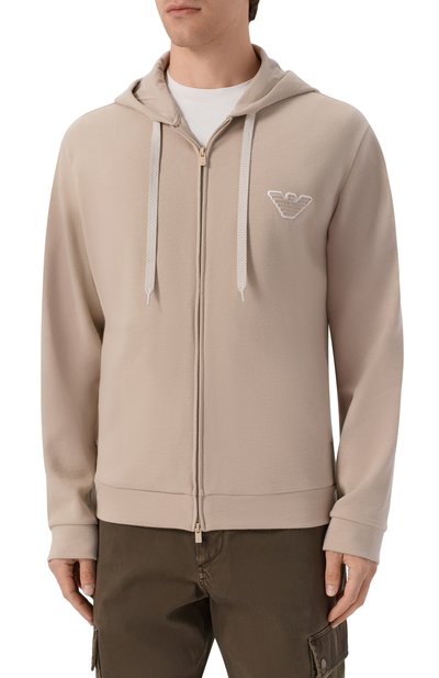 Хлопковая толстовка EMPORIO ARMANI, арт. EM000653/AF19053, фото 3