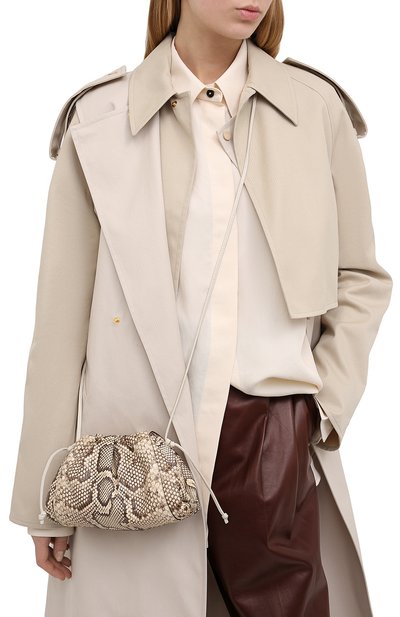 Клатч pouch small из кожи питона BOTTEGA VENETA, арт. 585852/VMAN4/PBIV, фото 2