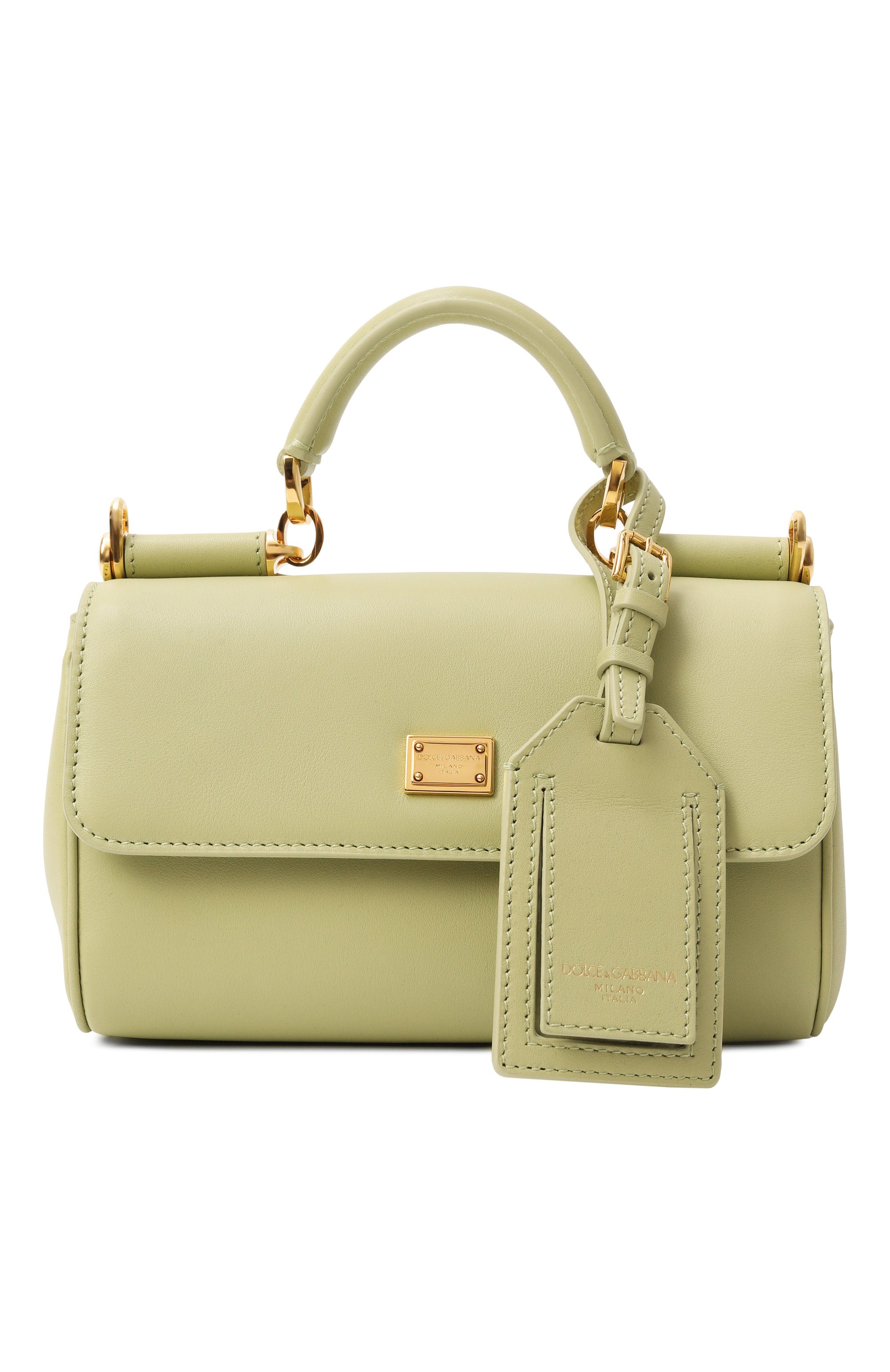 Сумка my sicily mini DOLCE & GABBANA светло-зеленого цвета по цене 192500 руб., арт. BB7864/B7321, фото 7 Сумка my sicily mini DOLCE & GABBANA, арт. BB7864/B7321, фото 7