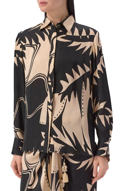 Атласная рубашка POUPETTE ST BARTH, арт. WE1R26BVS0SK, фото 3