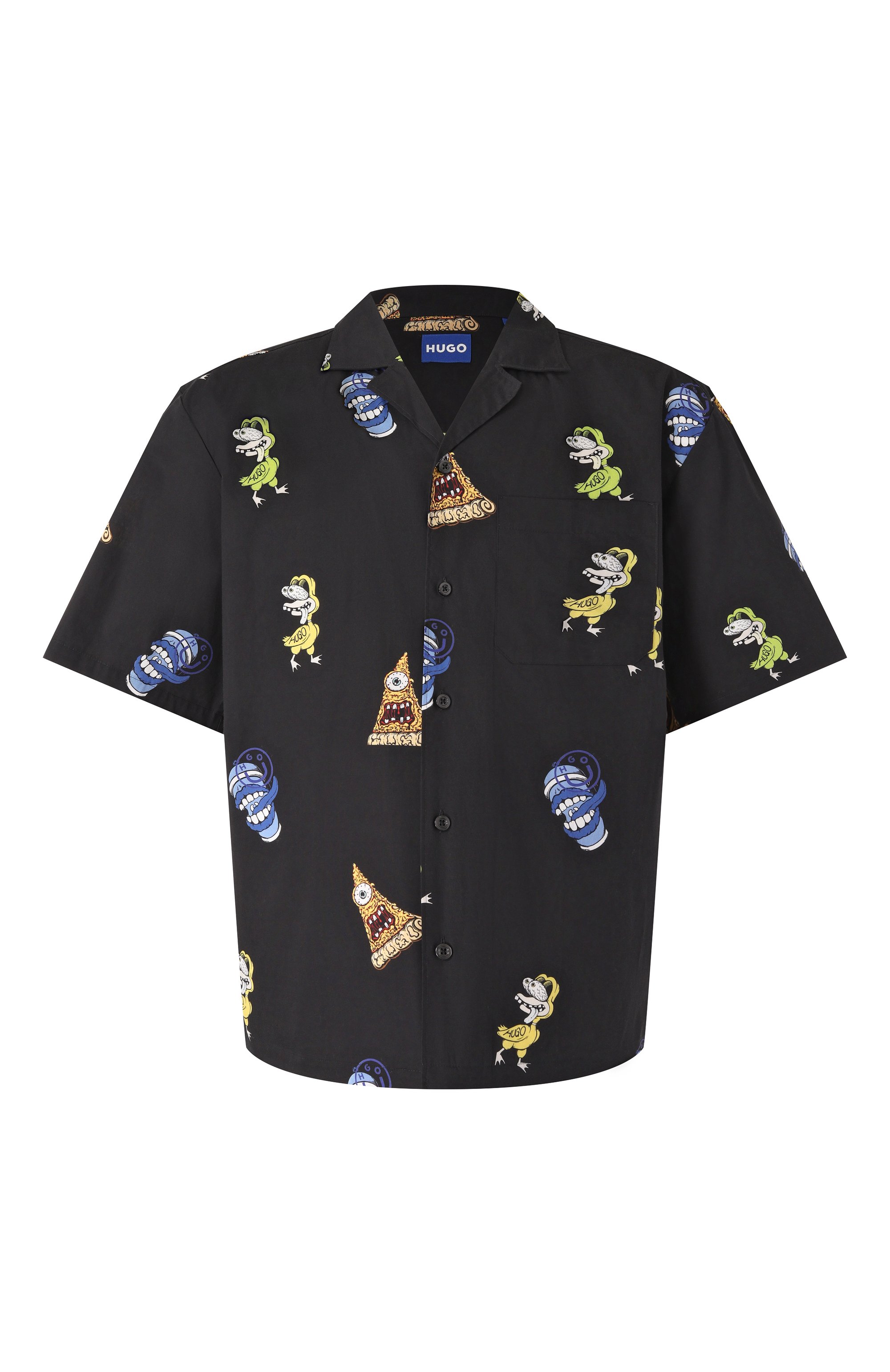 Хлопковая рубашка HUGO BLUE, арт. 50534201, фото 1