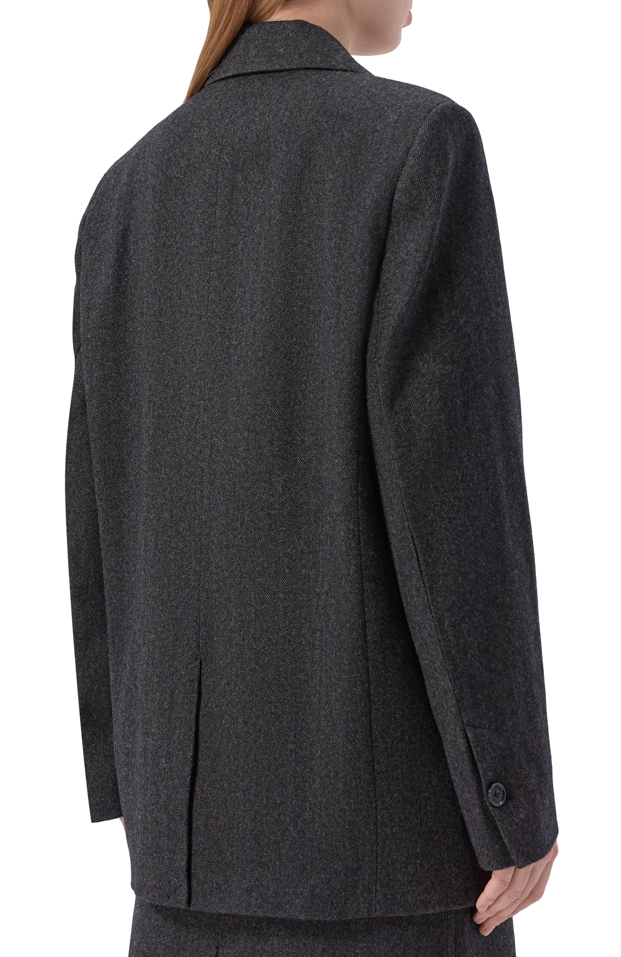 Шерстяной жакет TOTEME, арт. 261-WRZ0063-FB0562, фото 4