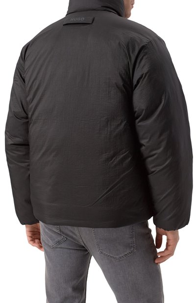 Пуховик HUGO черного цвета по цене 44800 руб., арт. 50530790, фото 4 Пуховик HUGO, арт. 50530790, фото 4