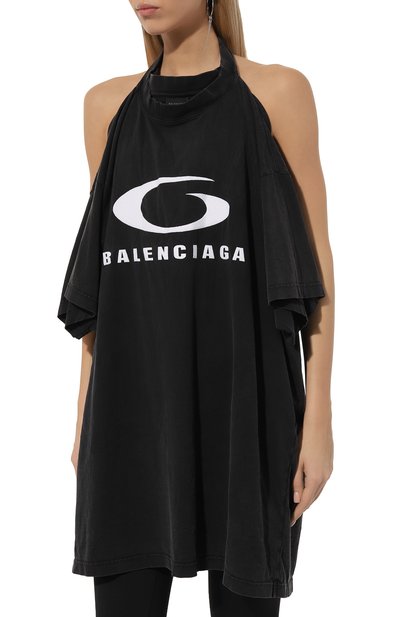 Хлопковое платье BALENCIAGA, арт. 808281/TRVF2, фото 3