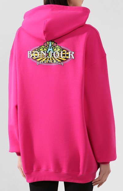 Хлопковое худи BALENCIAGA, арт. 578135/THV61, фото 4