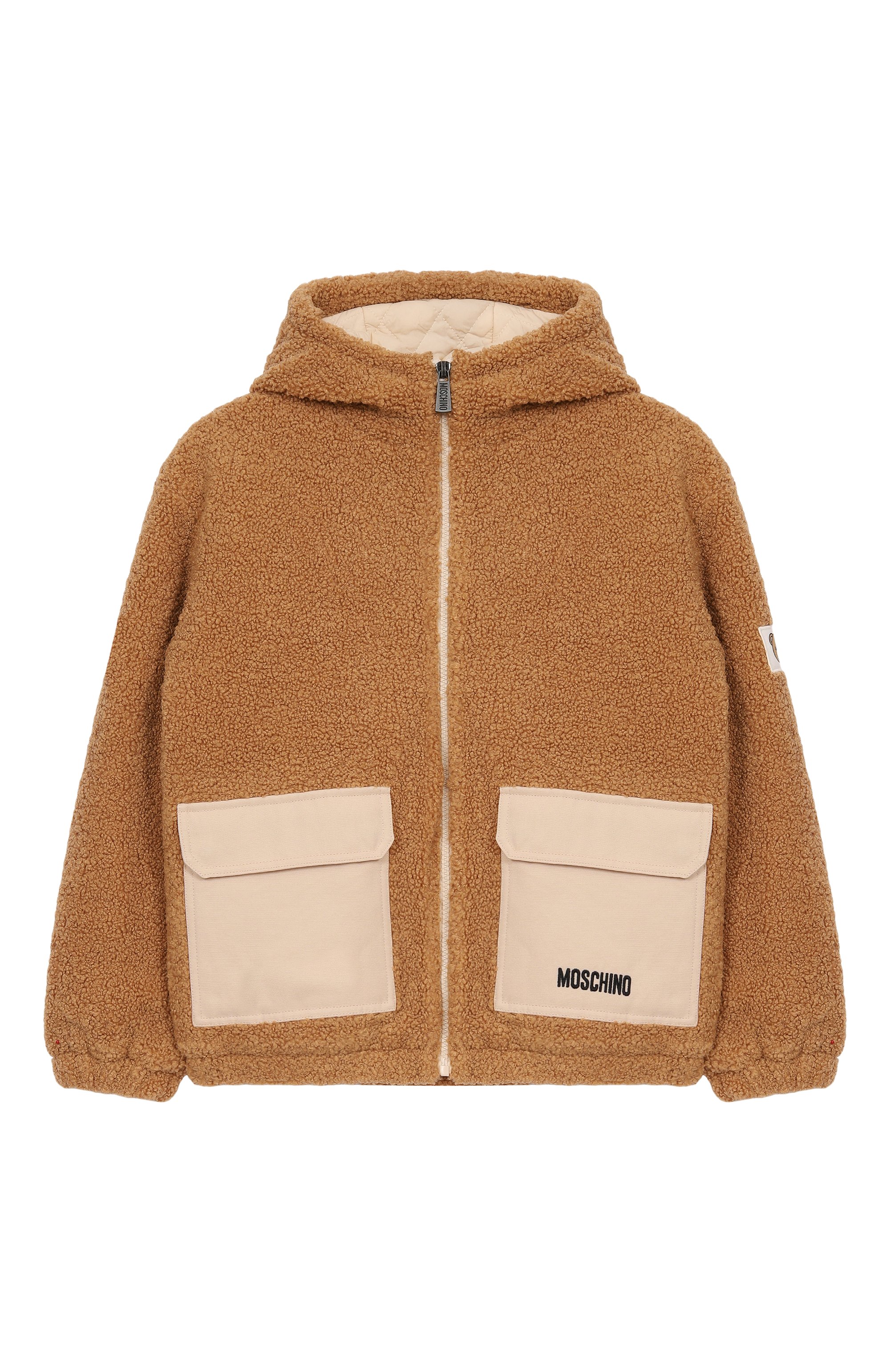 Куртка из экомеха MOSCHINO, арт. HUA008/LIA00/4-8, фото 1