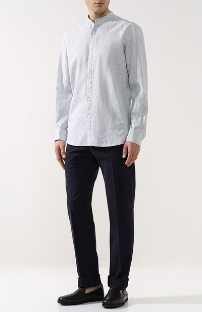 Кожаные эспадрильи с джутовой отделкой ZEGNA, арт. A3013X-ELB, фото 2