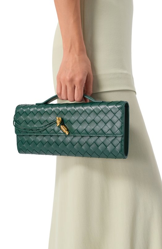 Клатч Andiamo Bottega Veneta 741511/VCPP3 Зелёный  741511/VCPP3 Фото 2