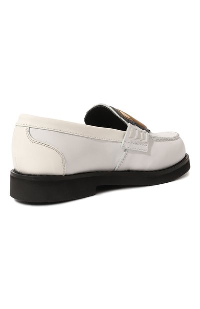 Кожаные лоферы MOSCHINO, арт. 74479/20-27, фото 3