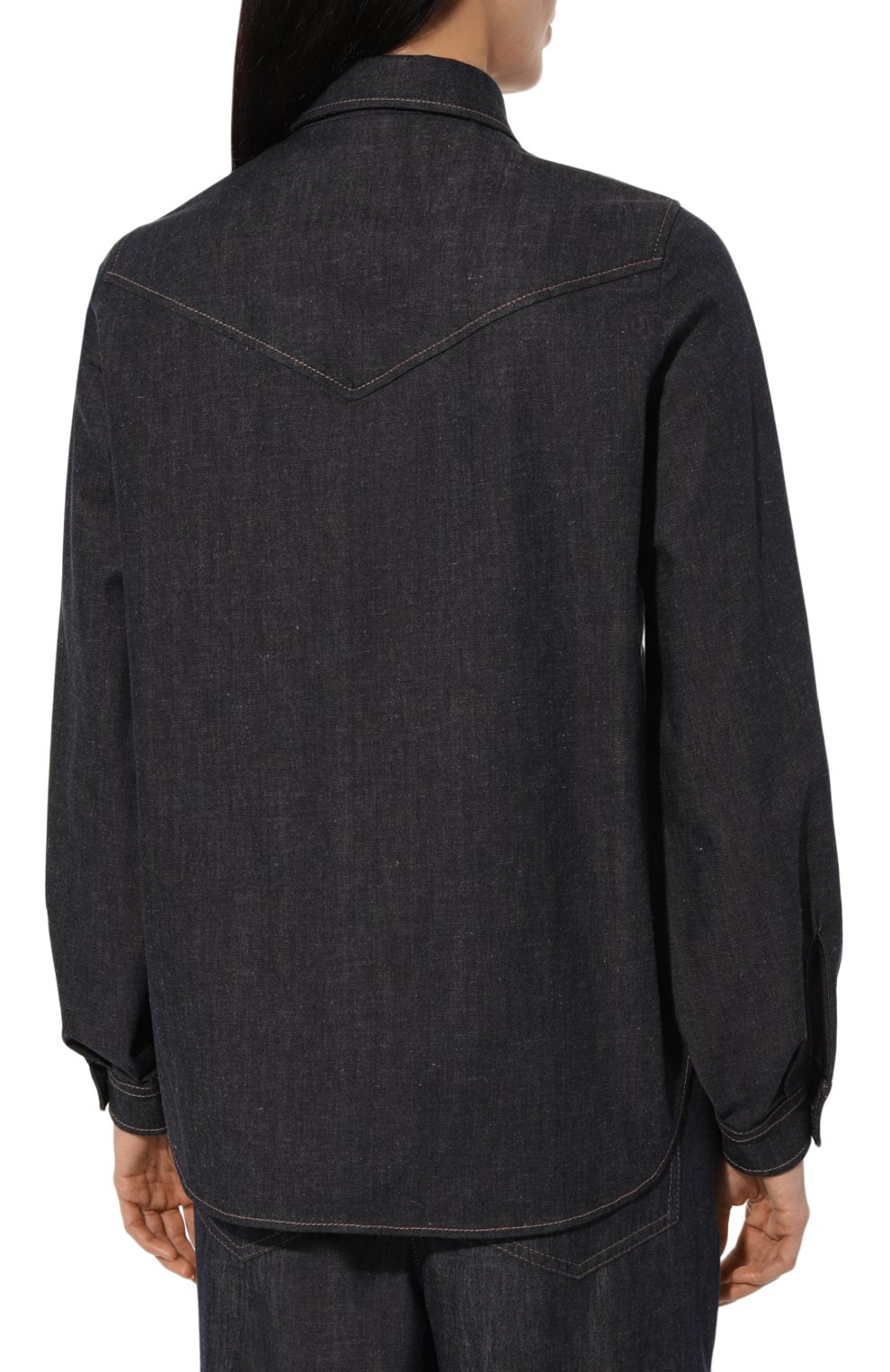 Джинсовая рубашка ELIE SAAB, арт. SH074, фото 4