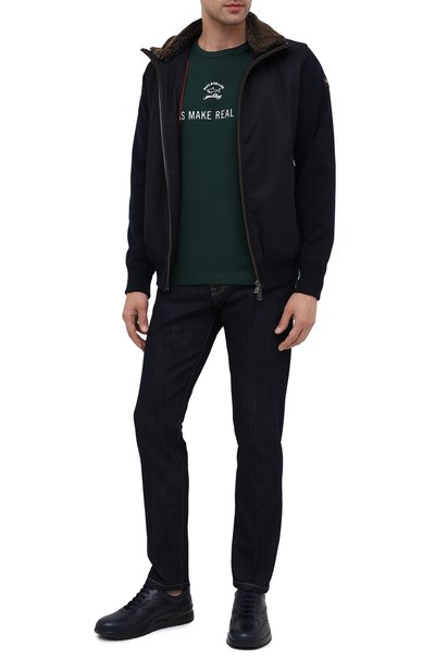 Кожаные кеды MORESCHI, арт. 43601/BL/B0RG0GNA/F.NAPPA, фото 2