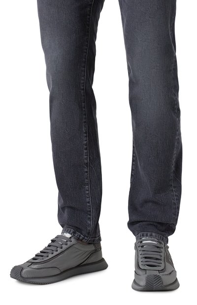 Комбинированные кроссовки dg cushion DOLCE & GABBANA, арт. CS2288/AF992, фото 3