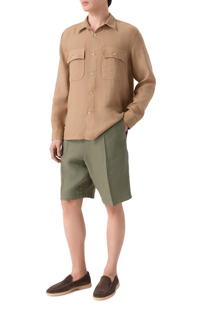 Льняная рубашка 120% LINO, арт. 33ALIM19SG/0115/000, фото 2