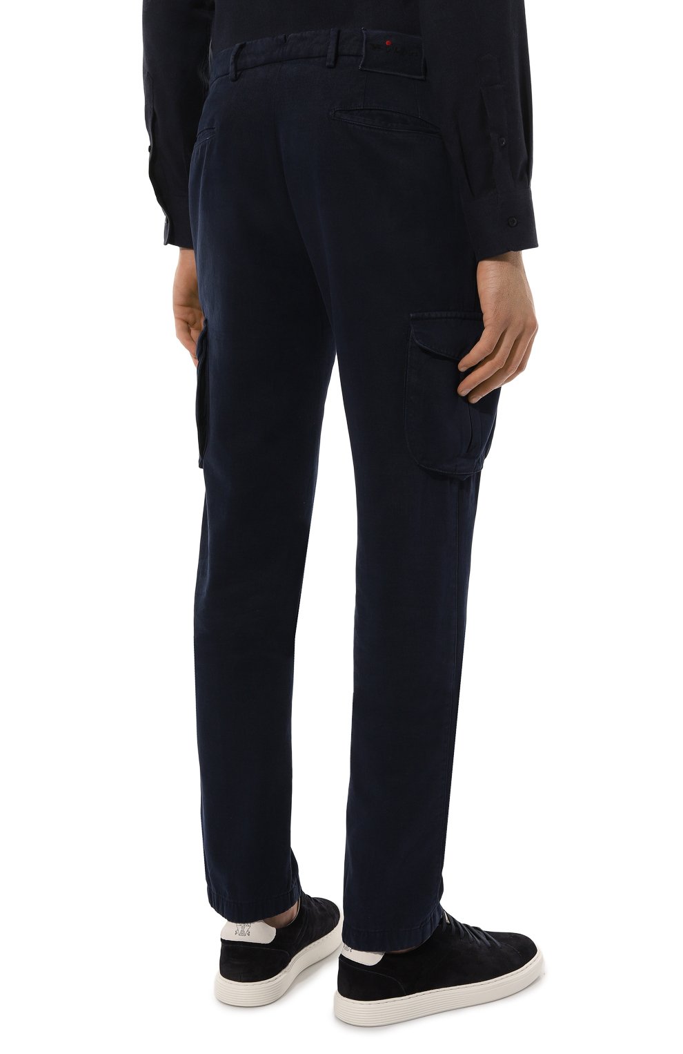 Брюки-карго из хлопка и кашемира KITON, арт. UFPPCAK0102F09, фото 4