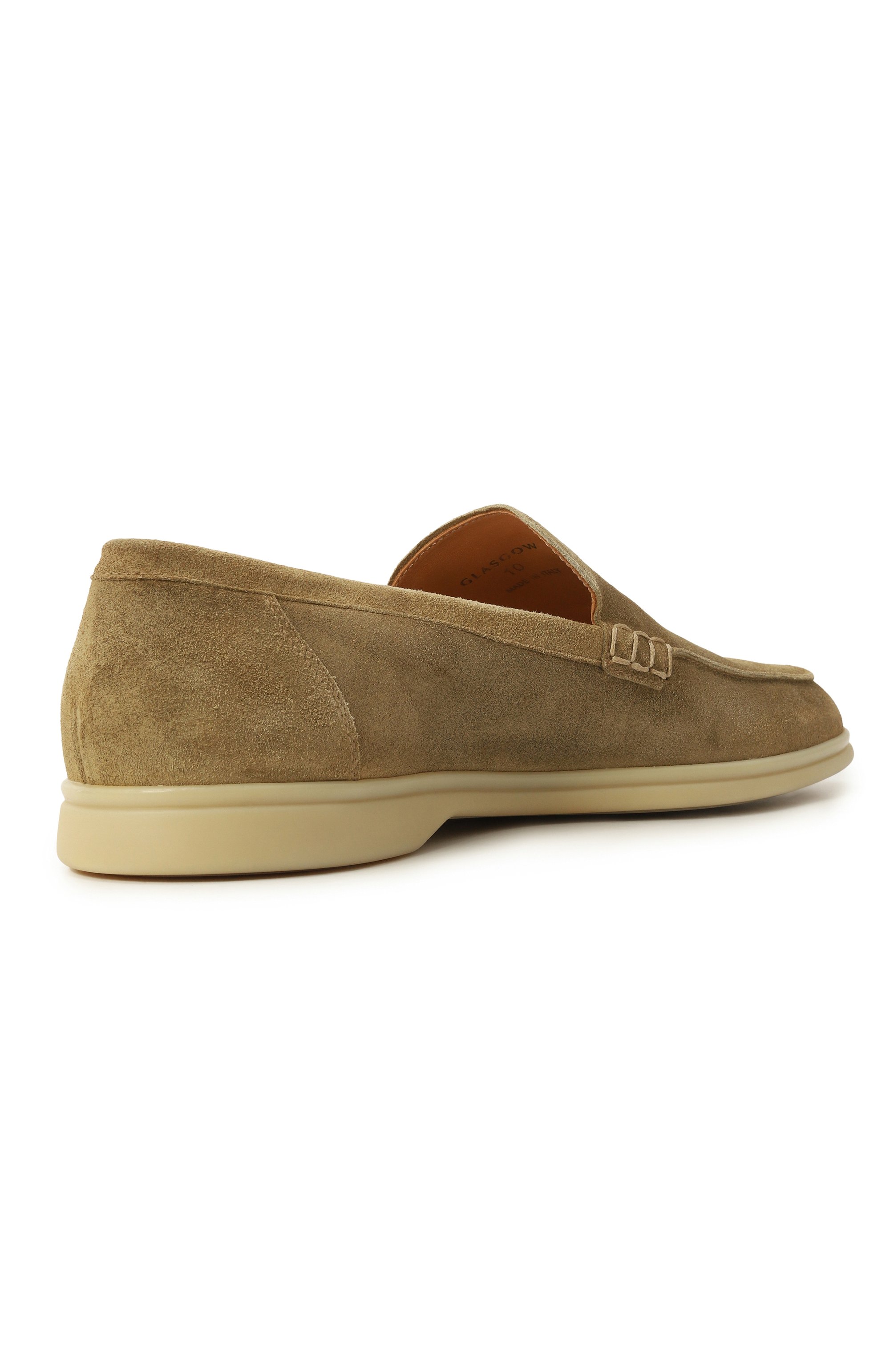 Замшевые лоферы MILLE 885, арт. GLASG0W/PEACH, фото 4