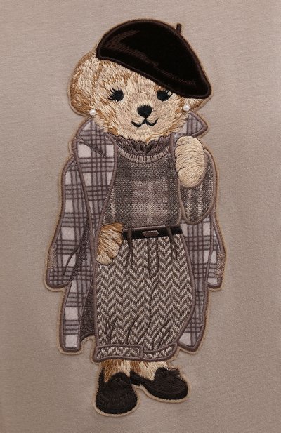 Хлопковая футболка RALPH LAUREN, арт. 290856755, фото 5