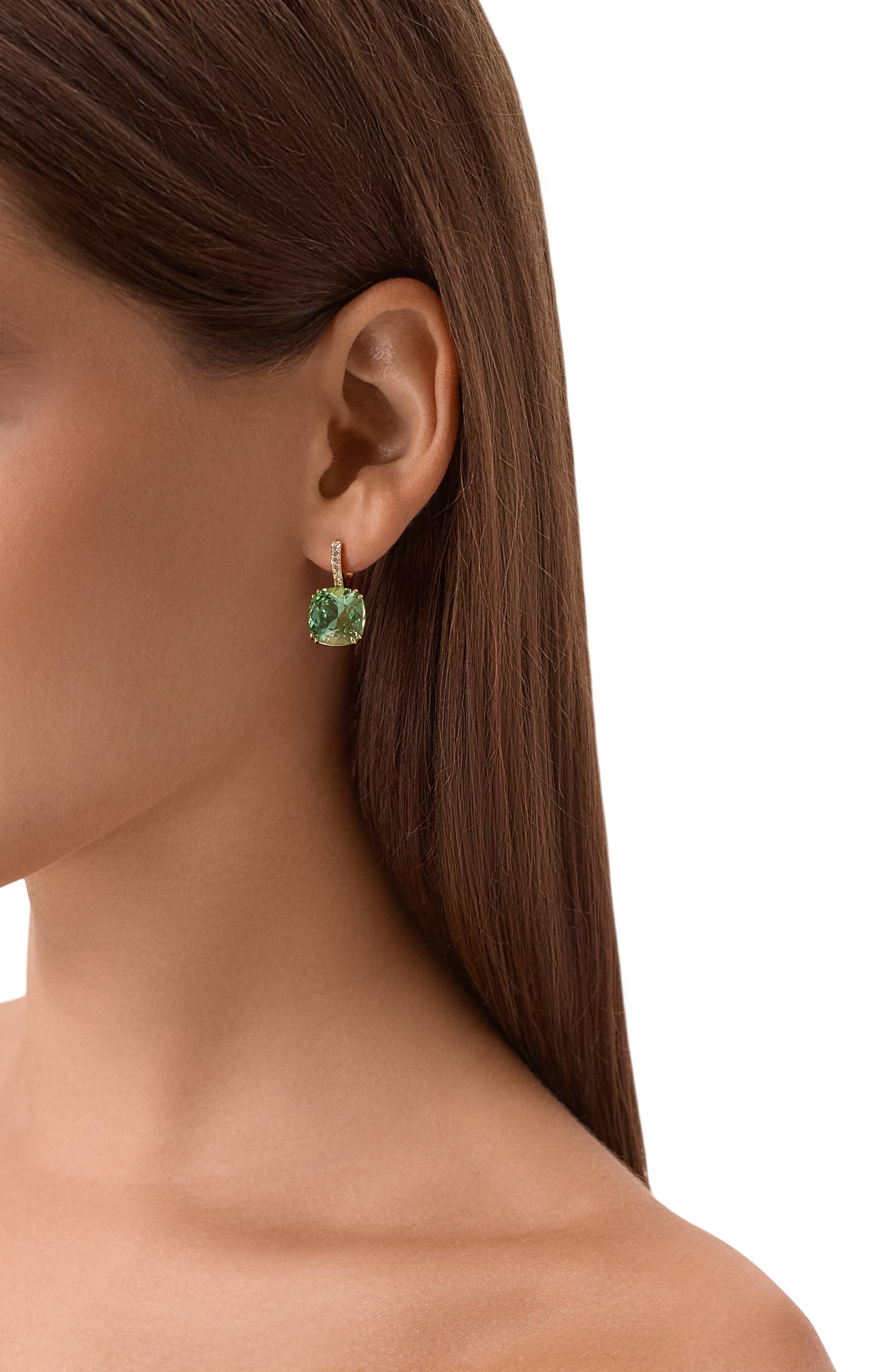 Серьги millenia SWAROVSKI зеленого цвета по цене 19850 руб., арт. 5764822, фото 2 Серьги millenia SWAROVSKI, арт. 5764822, фото 2