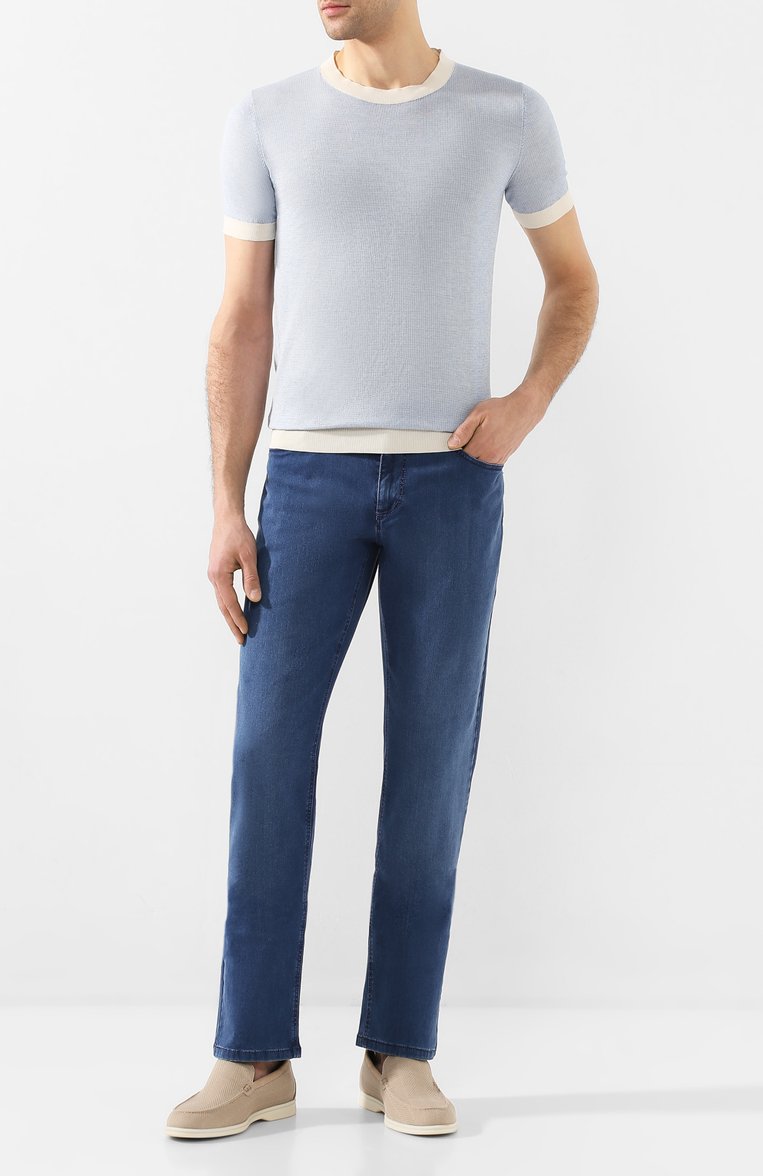 Хлопковый джемпер BRIONI, арт. UMR00L/P9K21, фото 2